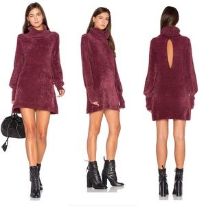 Free People New Moon Chenille Tunic Sweater M